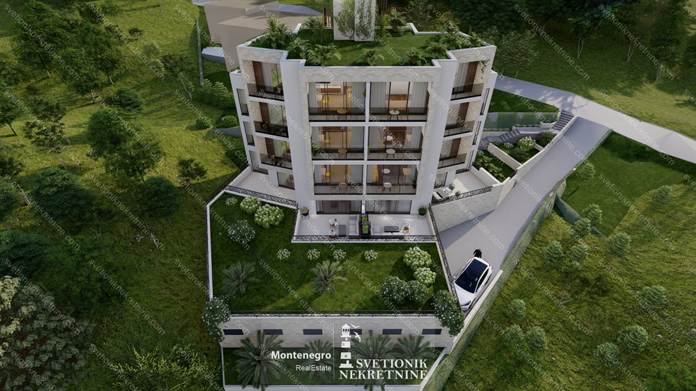 Prodaja stanova Opstina Tivat - Dvosoban apartman sa panoramskim pogledom na more, Tivat